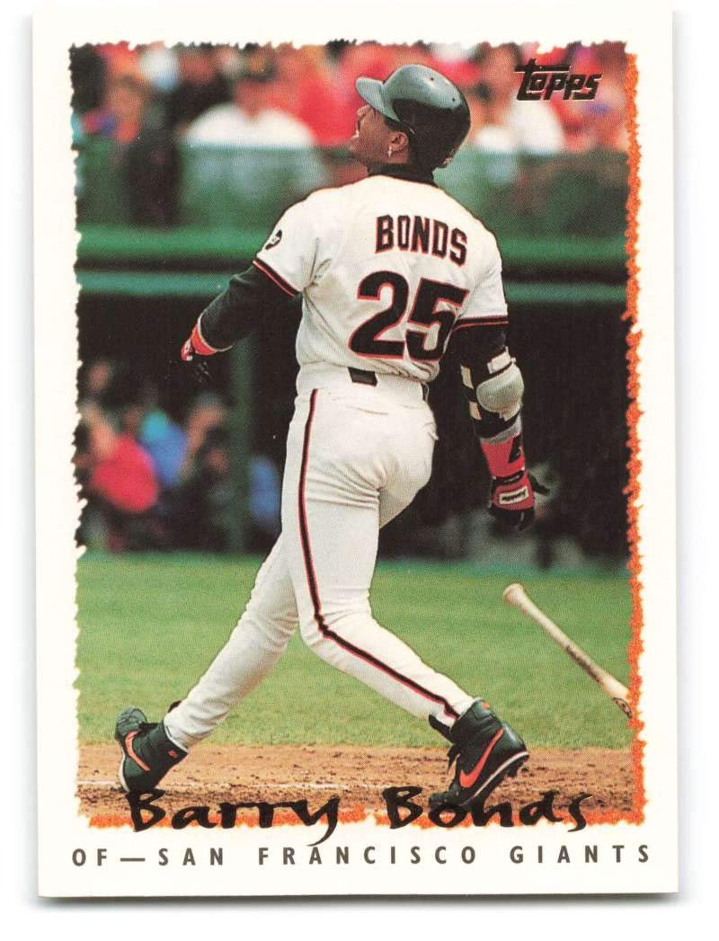 Amazon.com: 1995 Topps #100 Barry Bonds San Francisco NM-MT